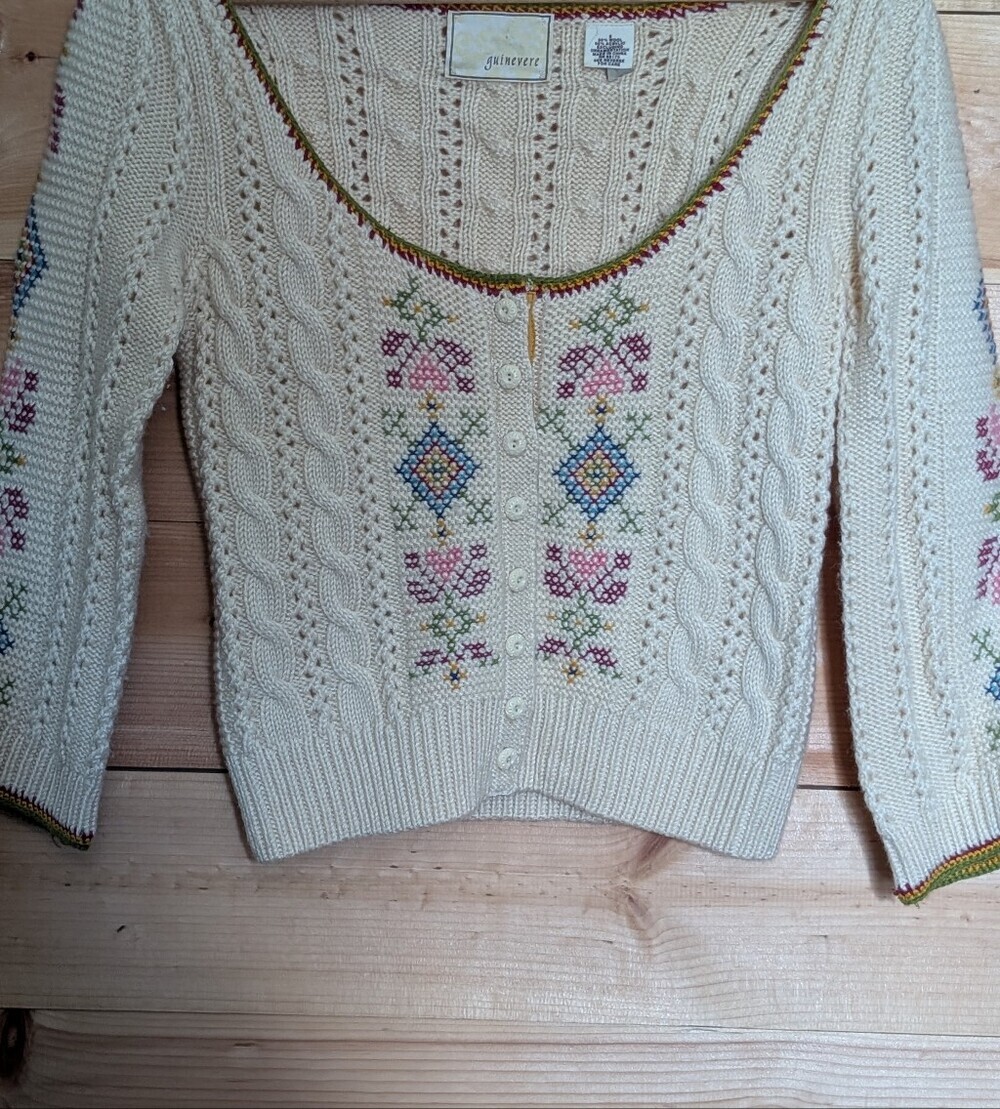 Guinevere By Anthropologie Cardigan *Gorgeous *Small *Excellent Condition